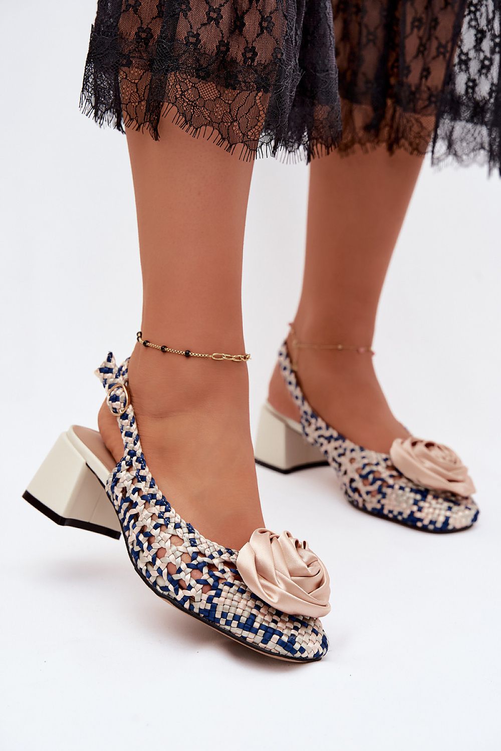 Sandale cu toc model 229261 Step in style 