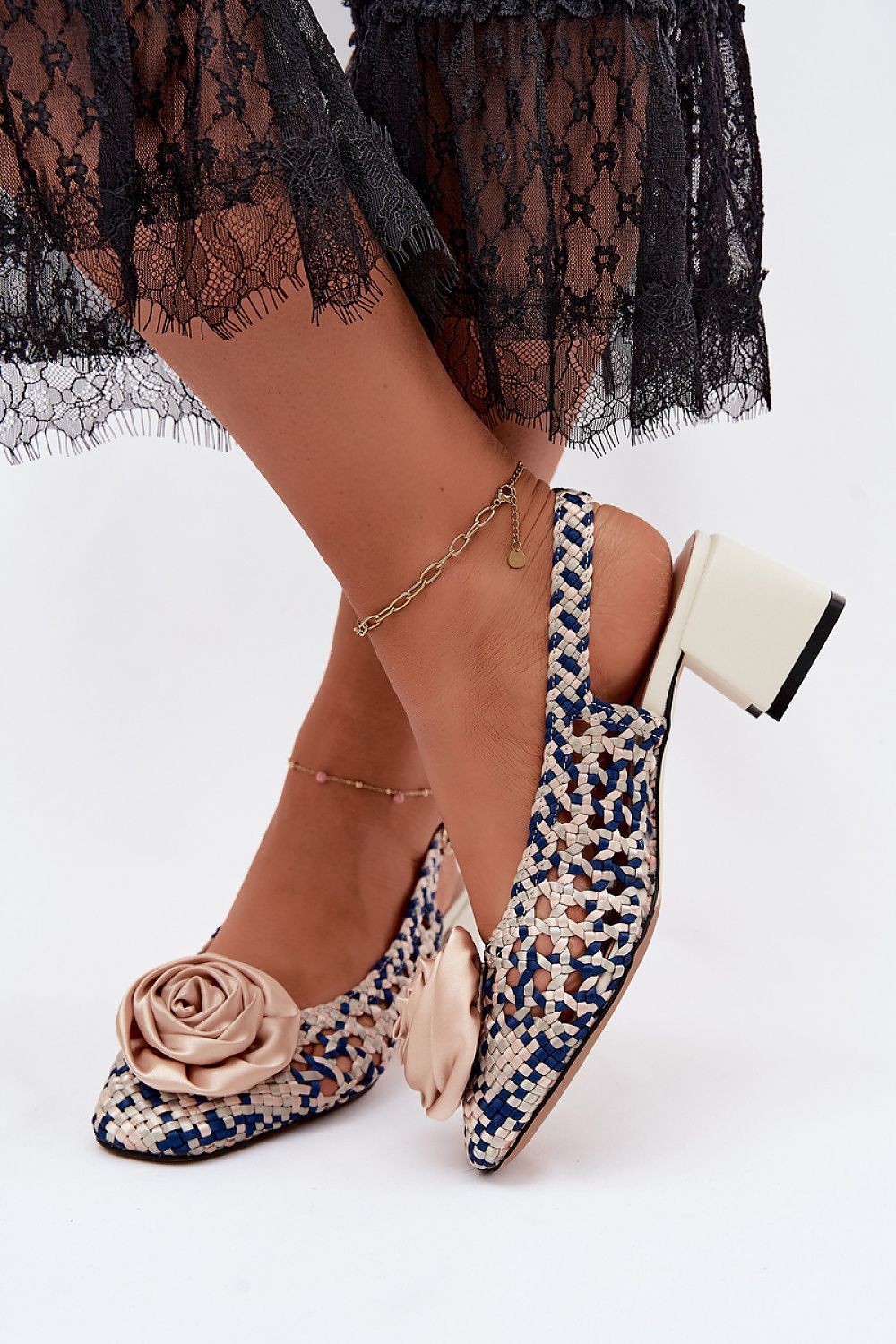  Sandale cu toc model 229261 Step in style 
