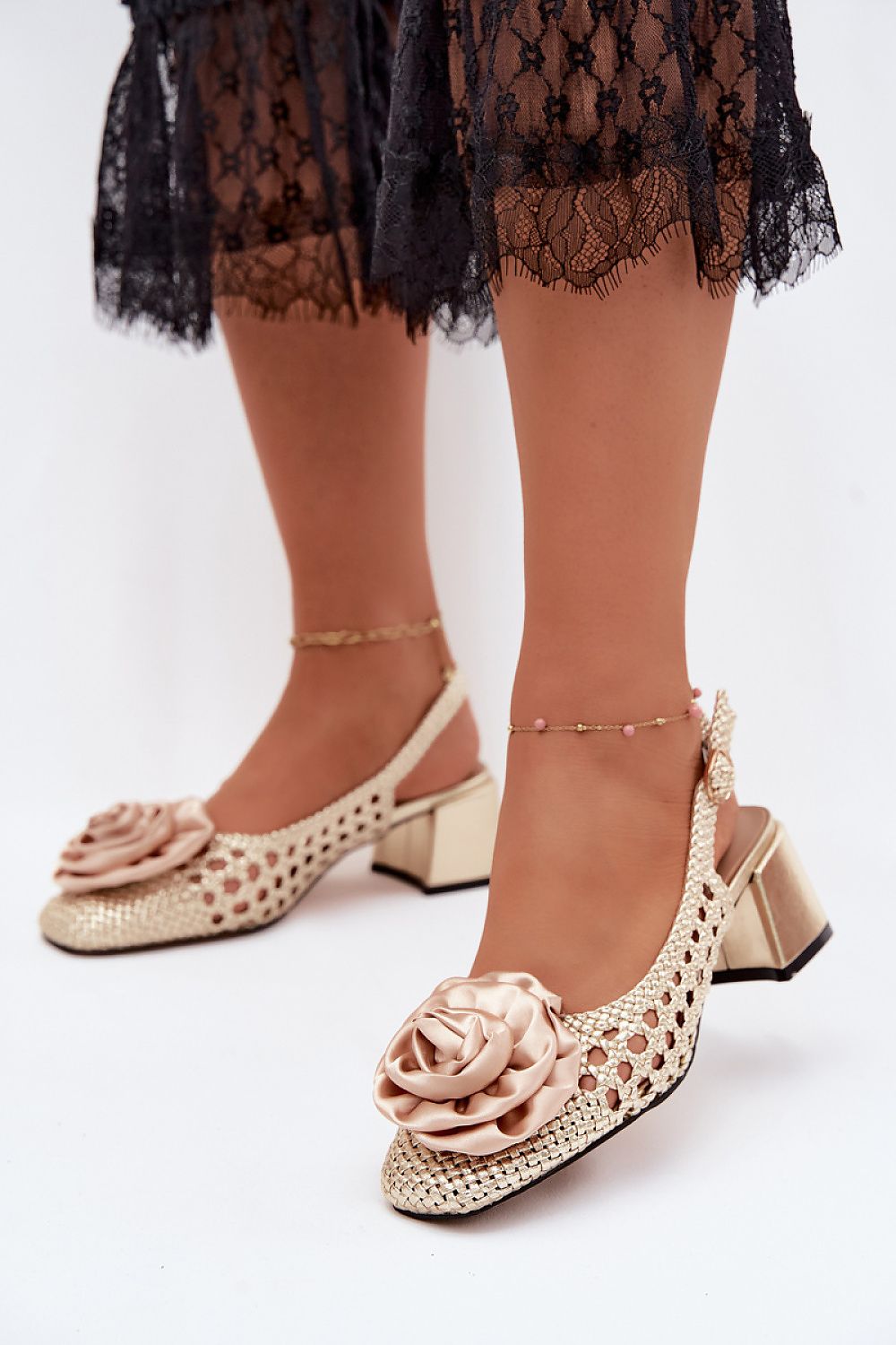  Sandale cu toc model 229262 Step in style 