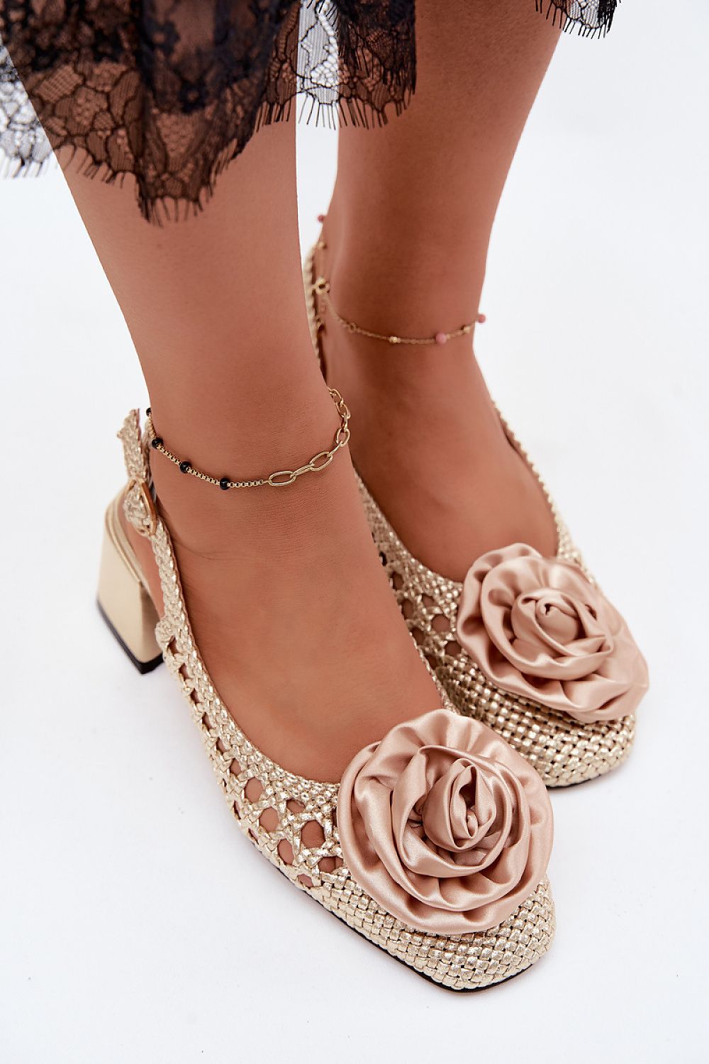  Sandale cu toc model 229262 Step in style 