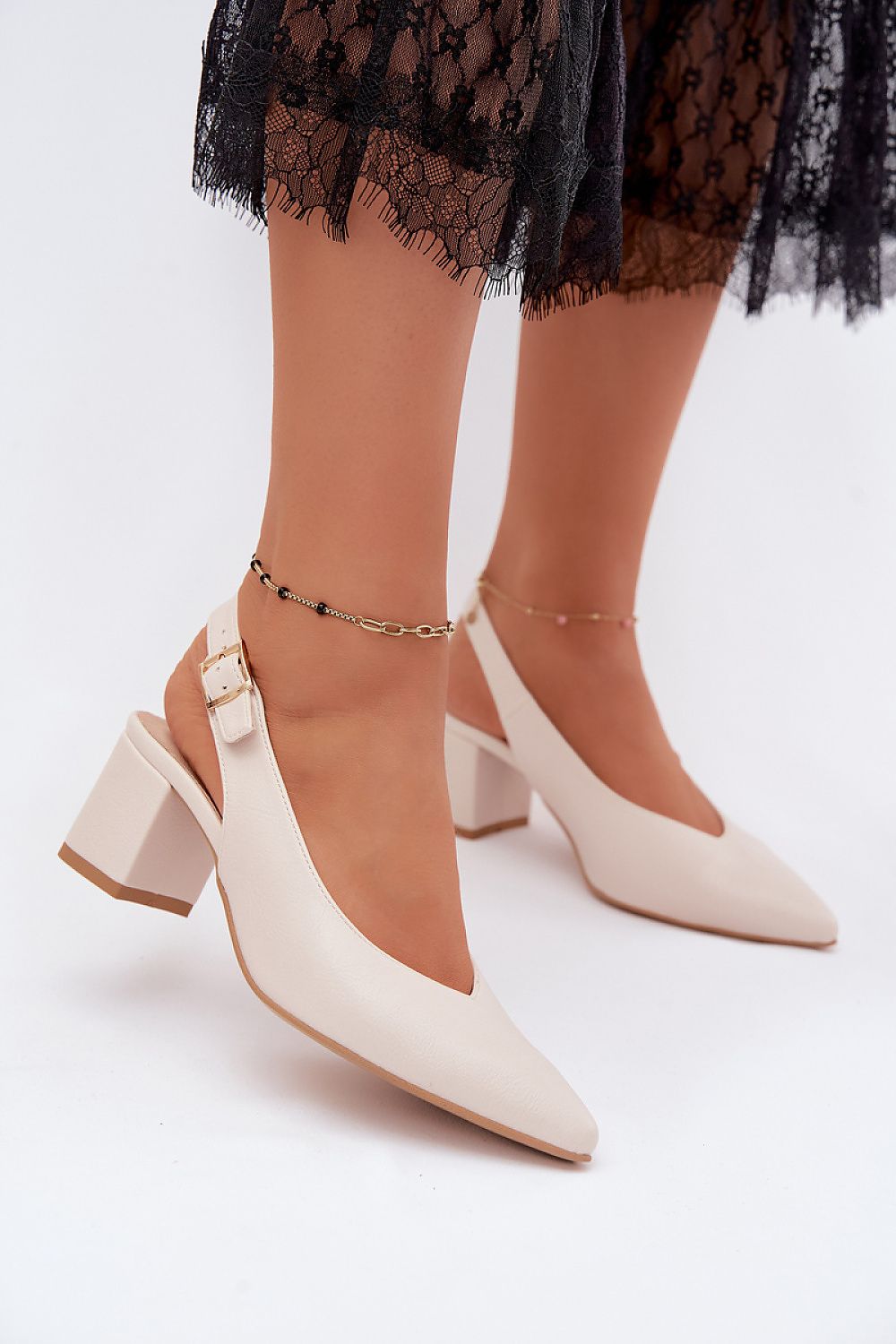  Sandale cu toc model 229263 Step in style 