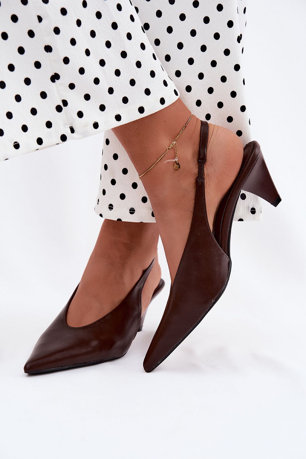  Sandale cu toc model 229266 Step in style 