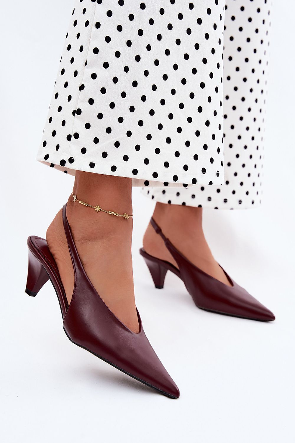  Sandale cu toc model 229267 Step in style 