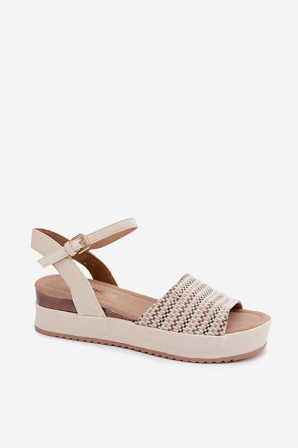  Sandale cu talpă tip pană model 229269 Step in style 