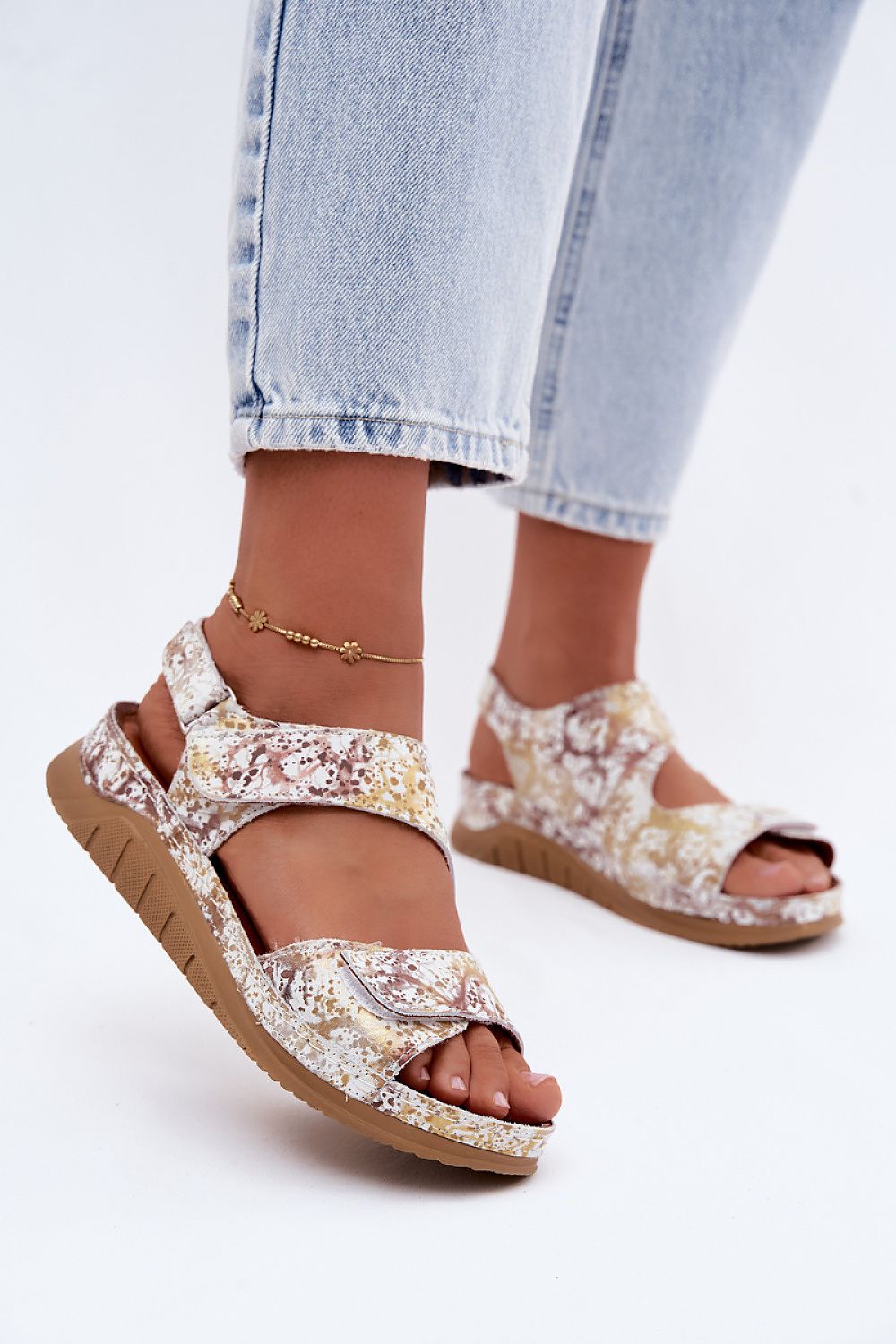  Sandale cu platformă model 229273 Step in style 