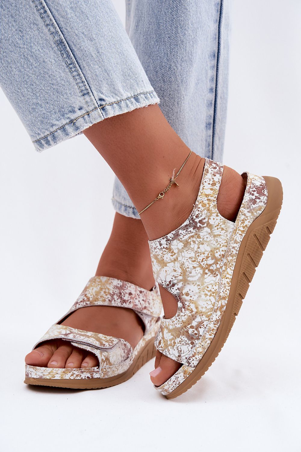  Sandale cu platformă model 229273 Step in style 
