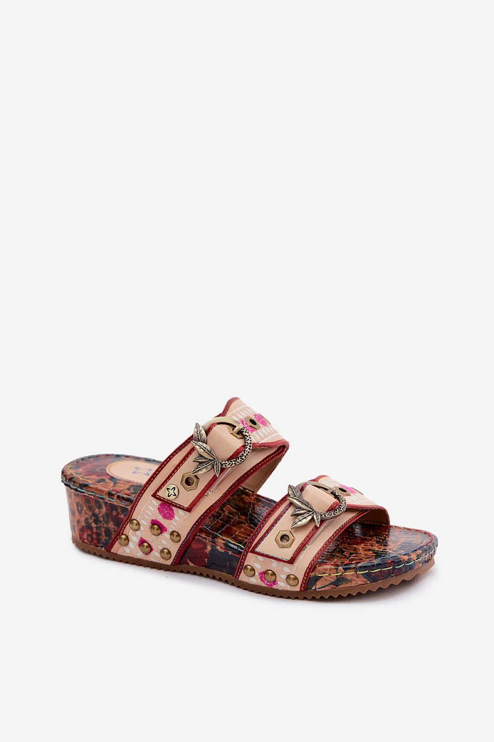  Sandale cu talpă tip pană model 229292 Step in style 