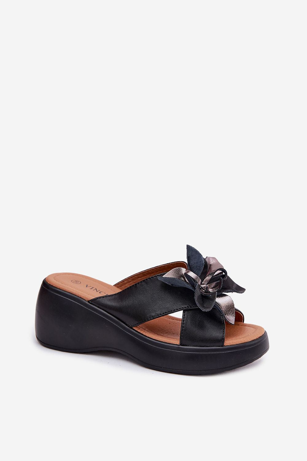  Sandale cu talpă tip pană model 229296 Step in style 