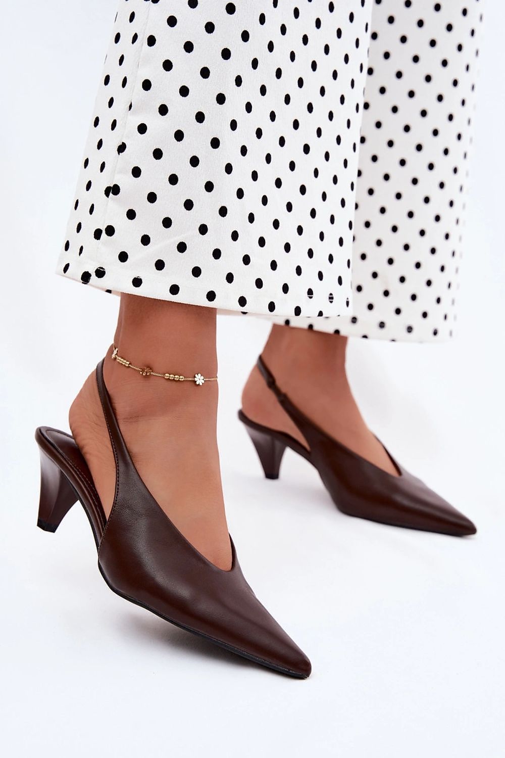  Sandale cu toc model 229266 Step in style 