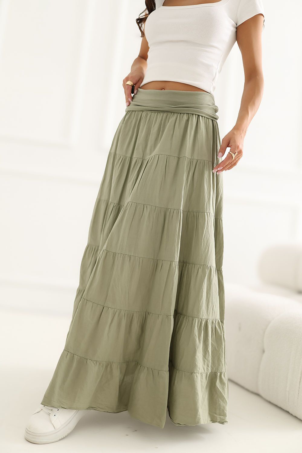  Fustă lungă model 229474 Italy Moda 