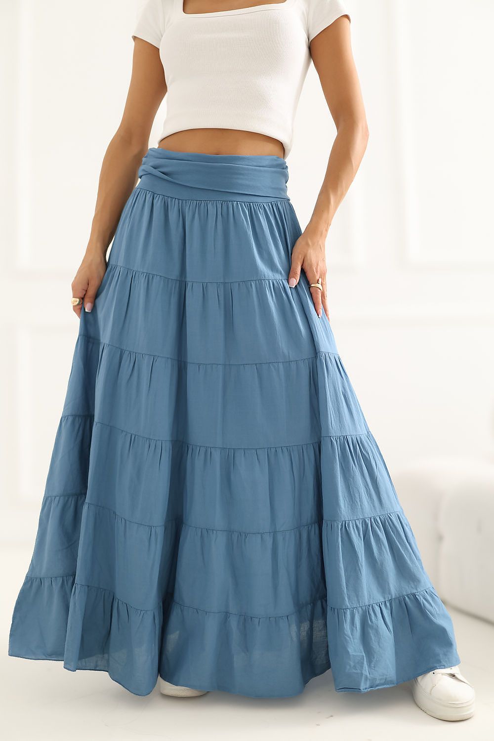  Fustă lungă model 229475 Italy Moda 