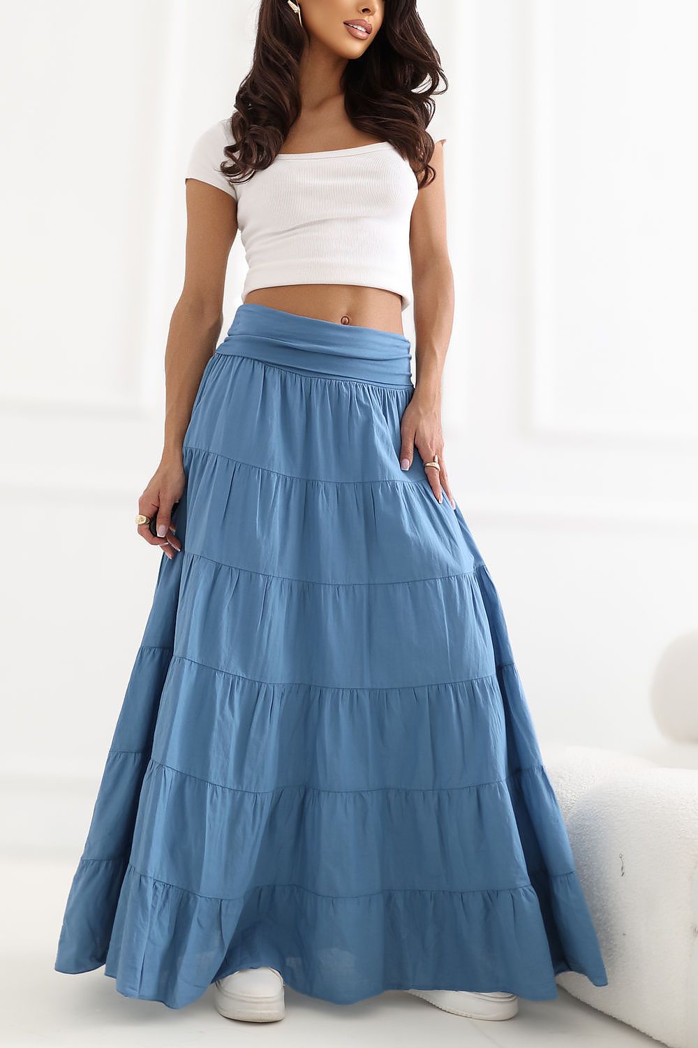  Fustă lungă model 229475 Italy Moda 