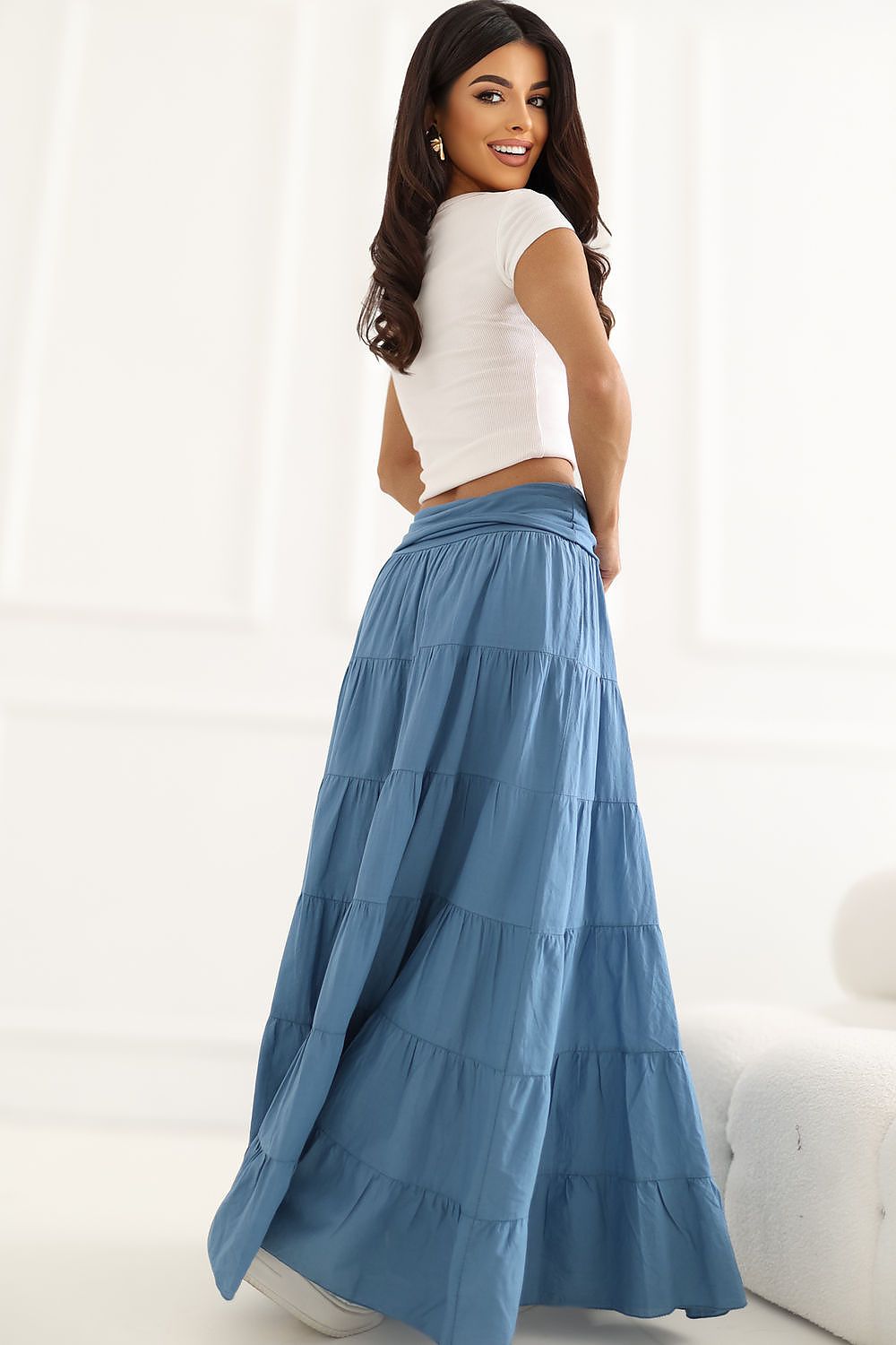  Fustă lungă model 229475 Italy Moda 