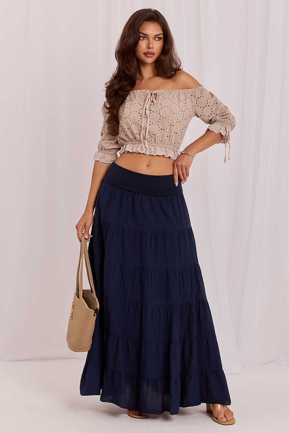  Fustă lungă model 229476 Italy Moda 