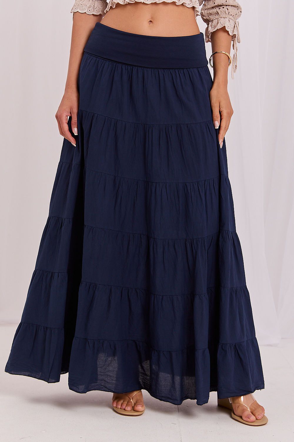  Fustă lungă model 229476 Italy Moda 