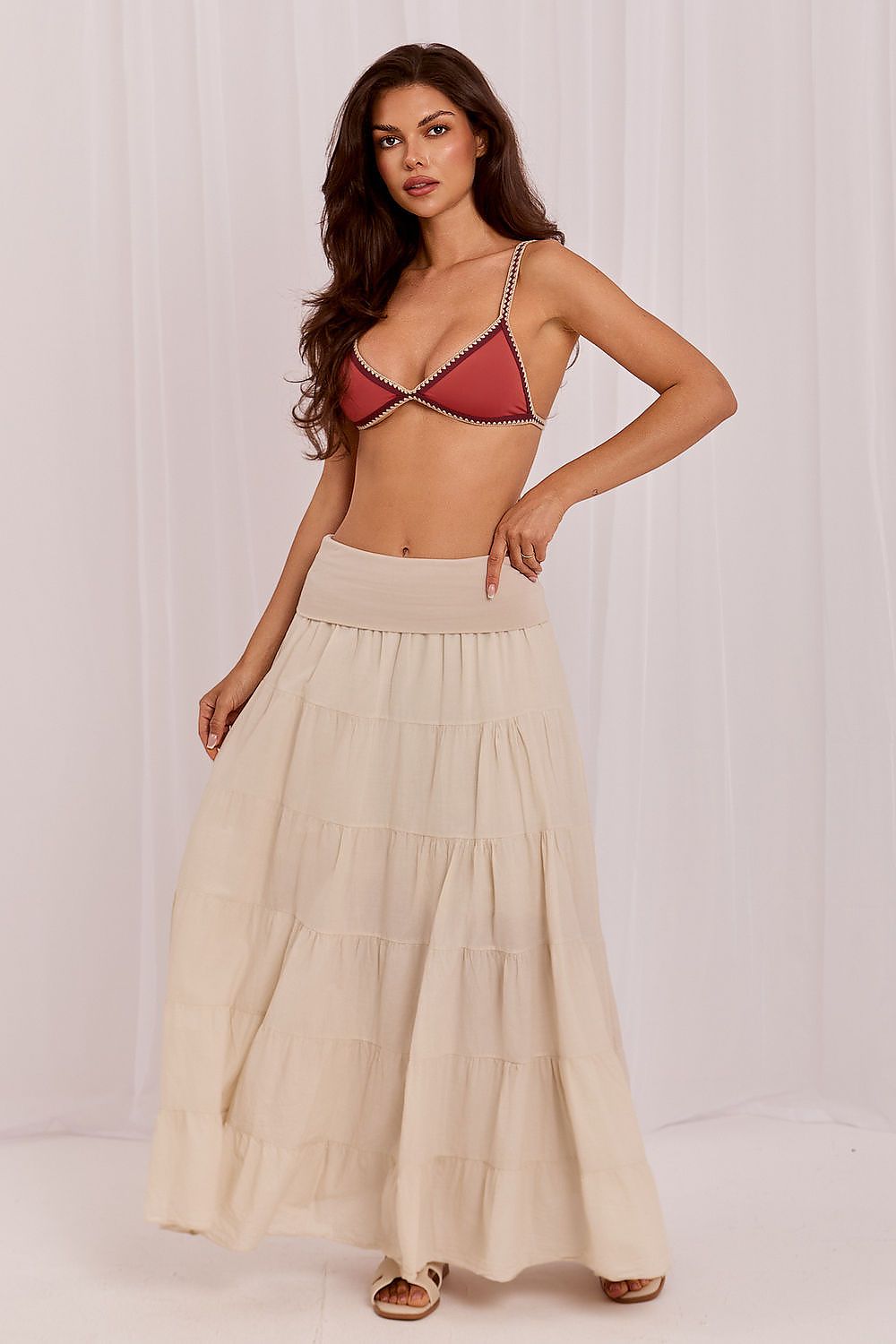  Fustă lungă model 229477 Italy Moda 