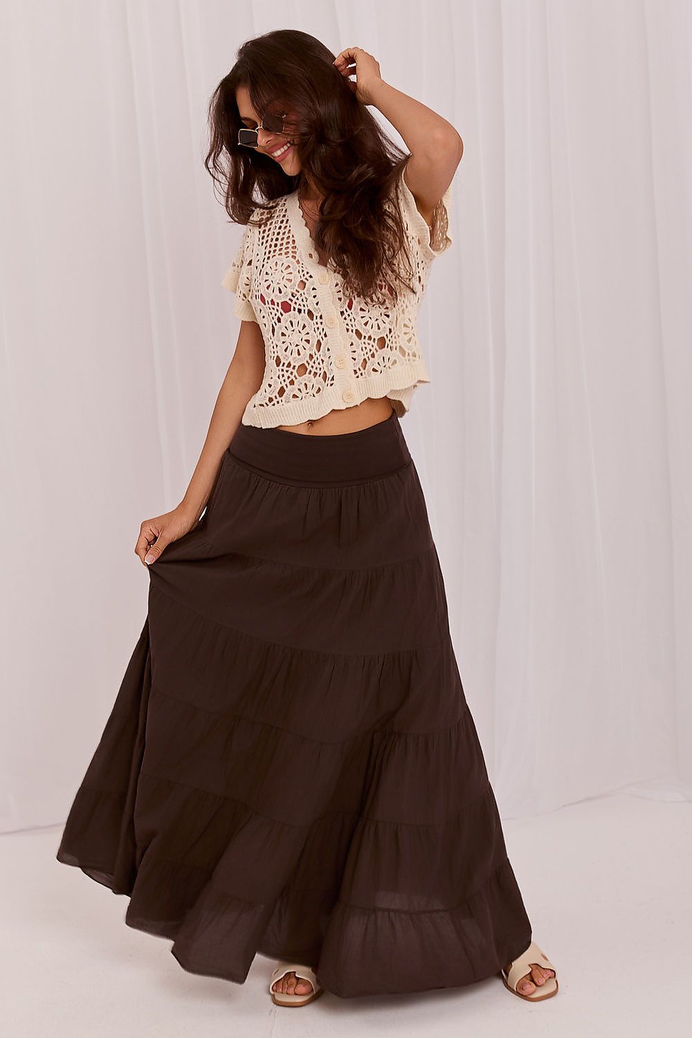  Fustă lungă model 229478 Italy Moda 