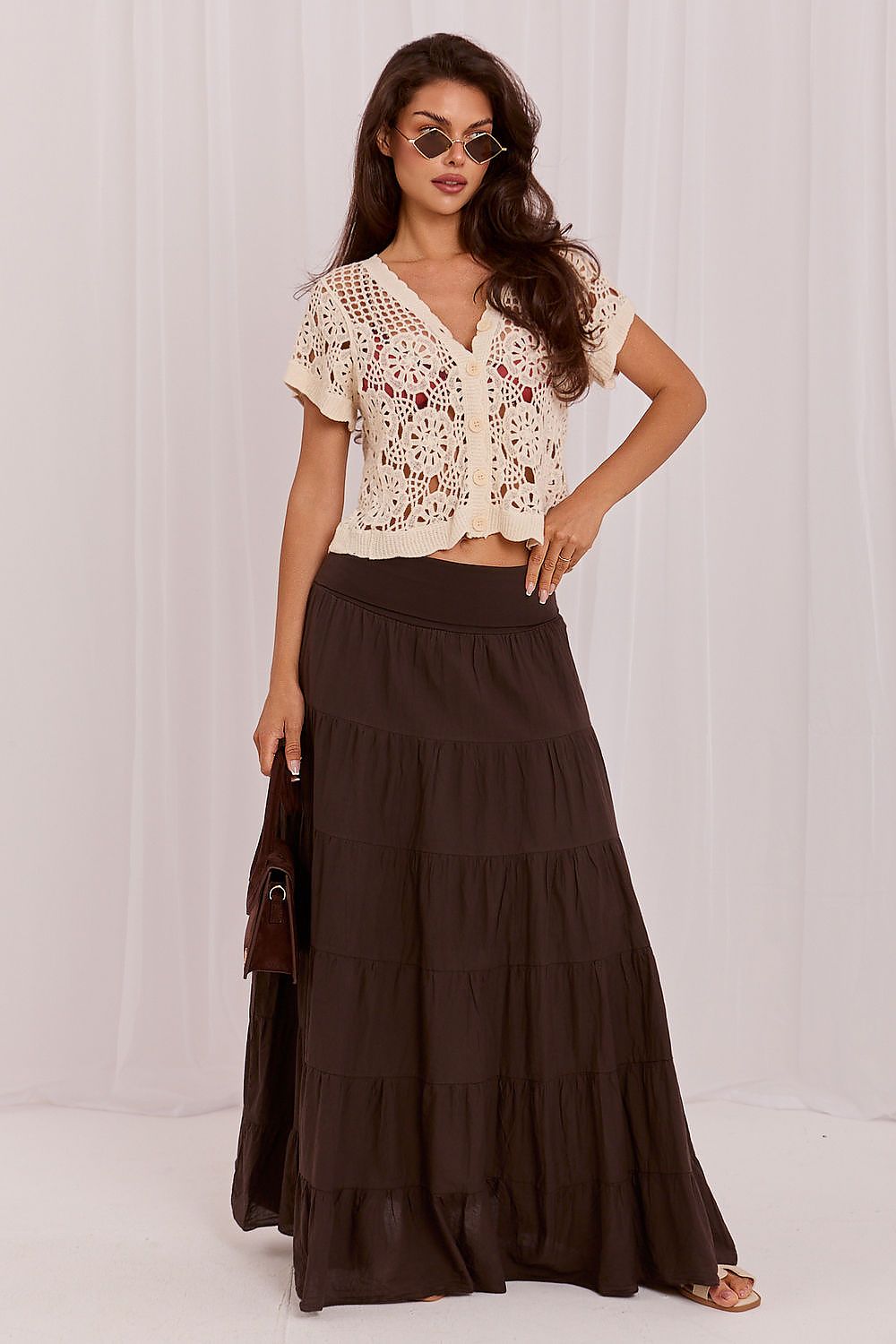  Fustă lungă model 229478 Italy Moda 