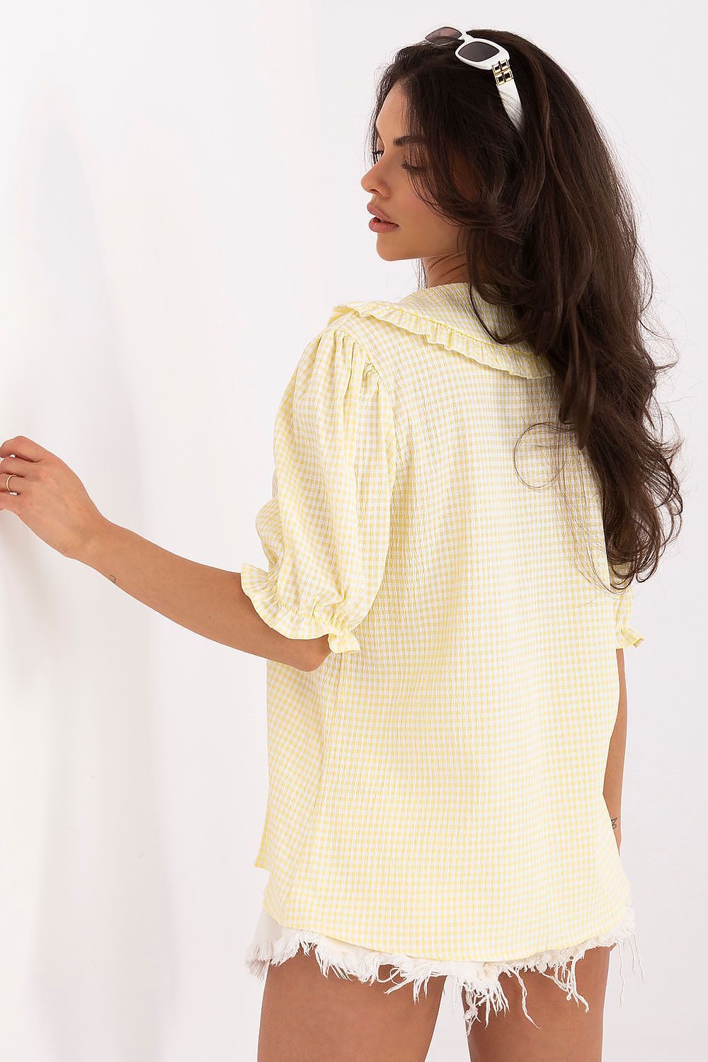  Cămaşă cu mânecă scurtă model 229700 Italy Moda 