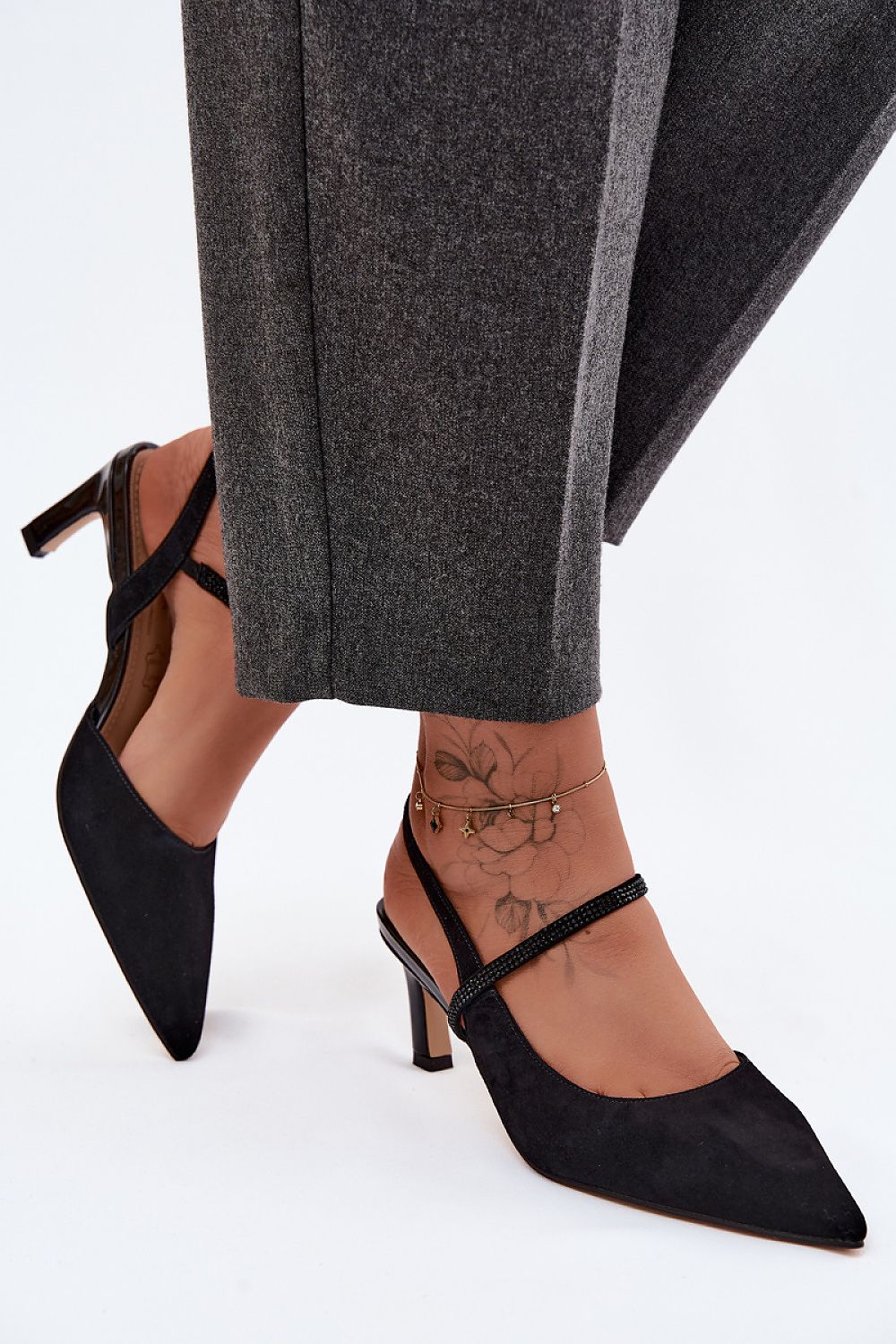  Sandale cu toc model 229713 Step in style 