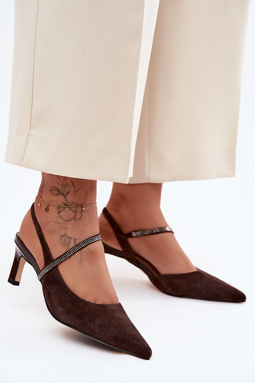  Sandale cu toc model 229714 Step in style 