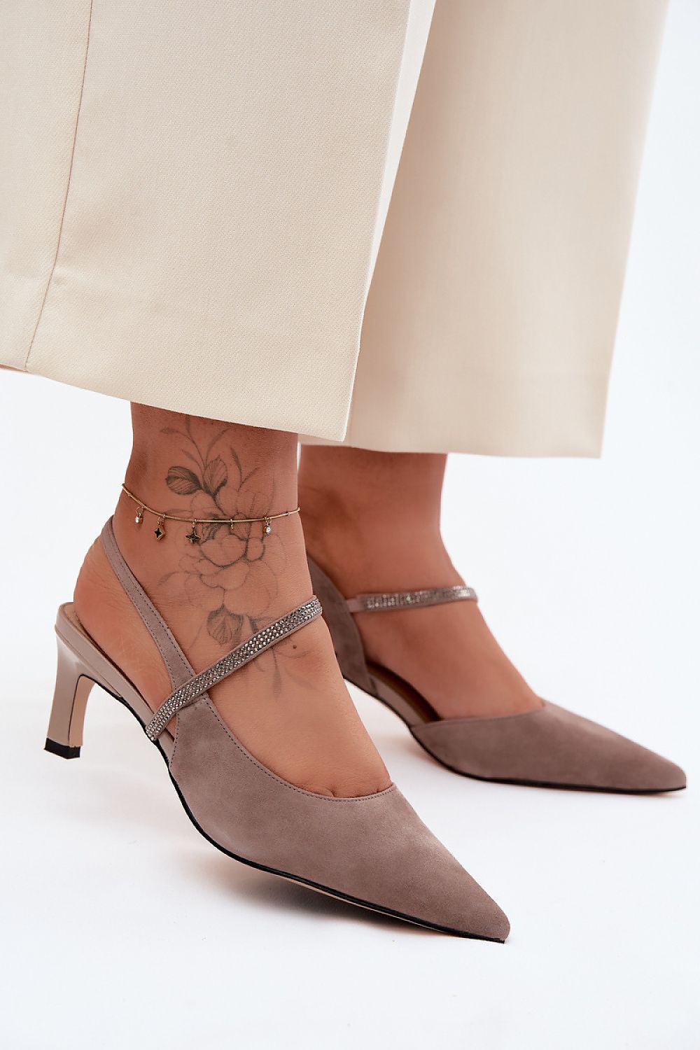  Sandale cu toc model 229715 Step in style 
