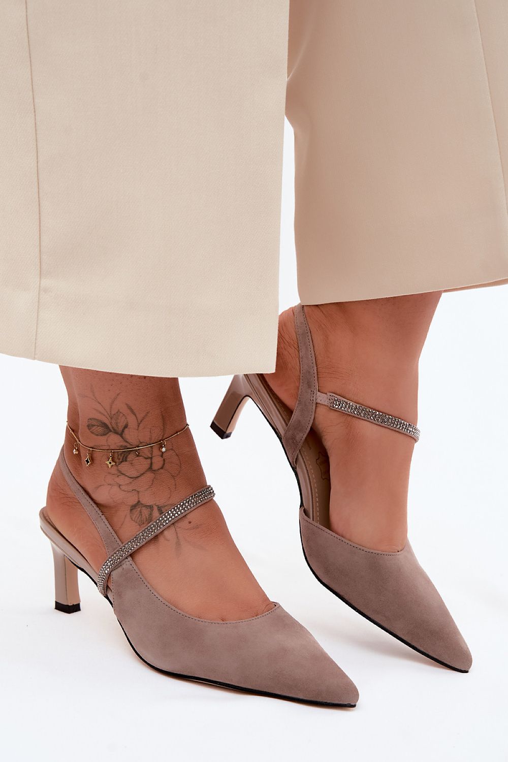  Sandale cu toc model 229715 Step in style 