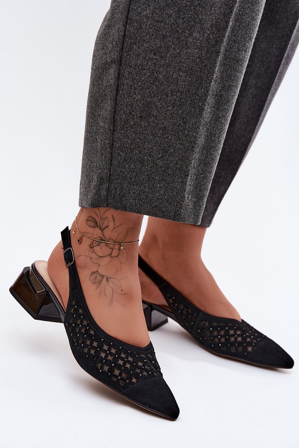  Sandale cu toc model 229716 Step in style 