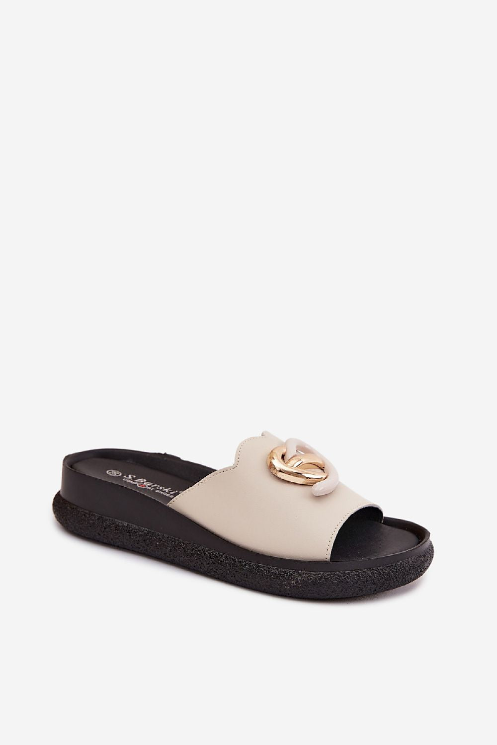  Sandale cu talpă tip pană model 229731 Step in style 