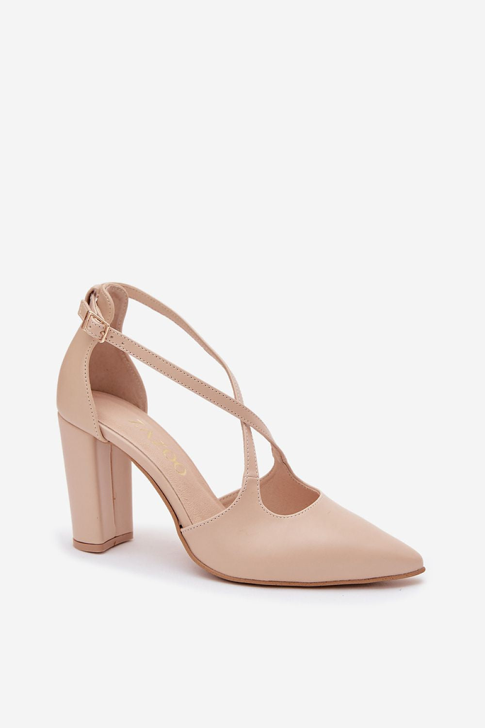  Pantofi dcu toc gros model 229738 Step in style 