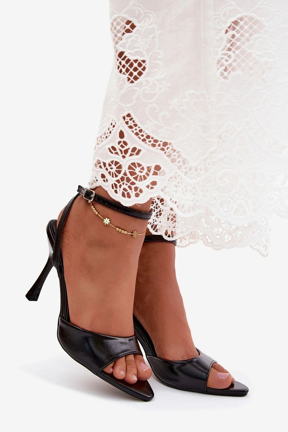  Sandale cu toc model 229710 Step in style 