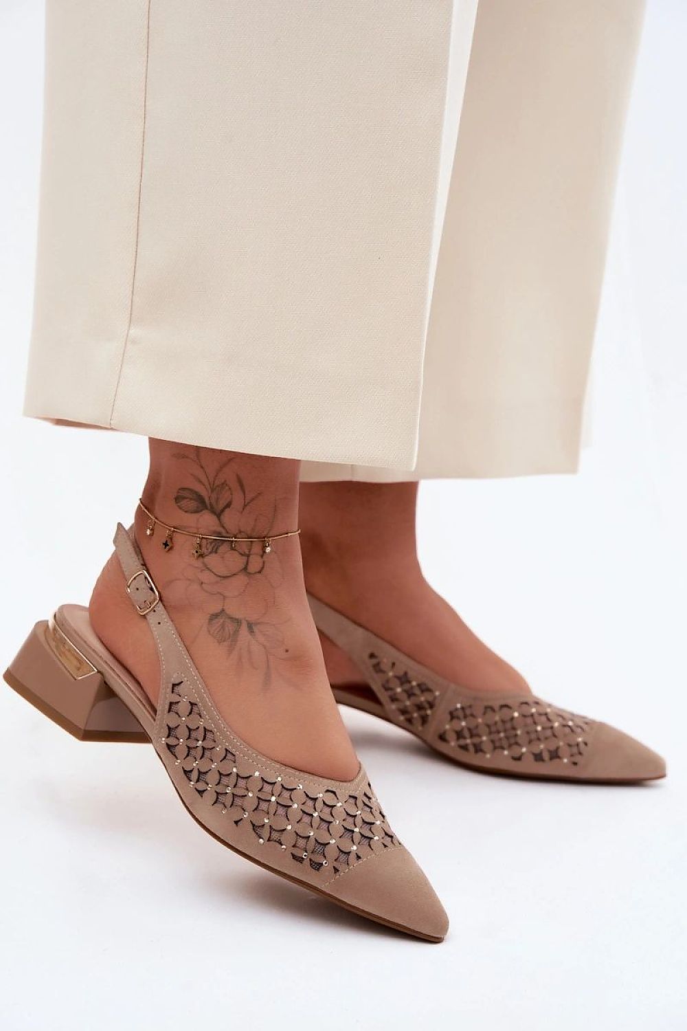  Sandale cu toc model 229717 Step in style 