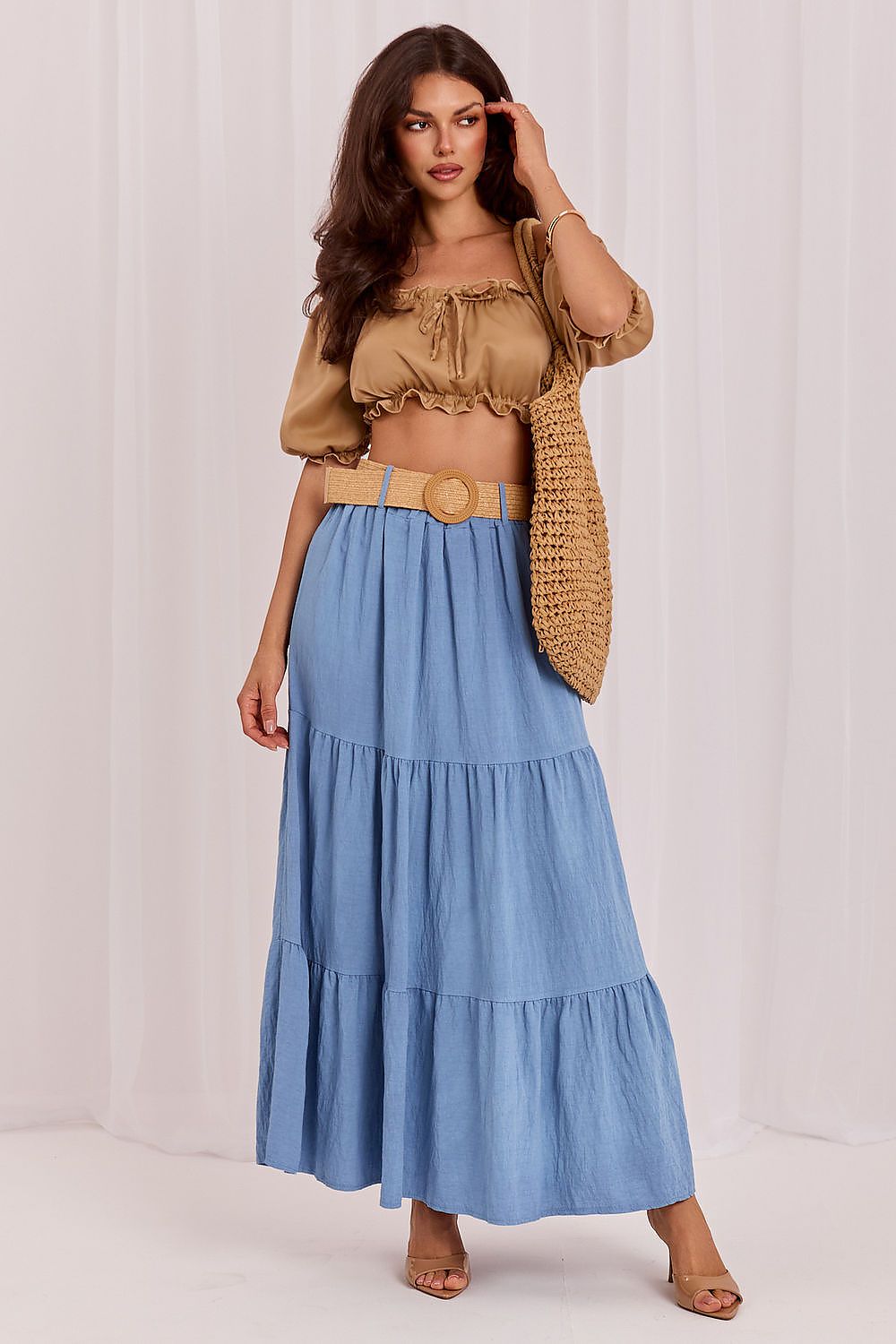  Fustă lungă model 229812 Italy Moda 