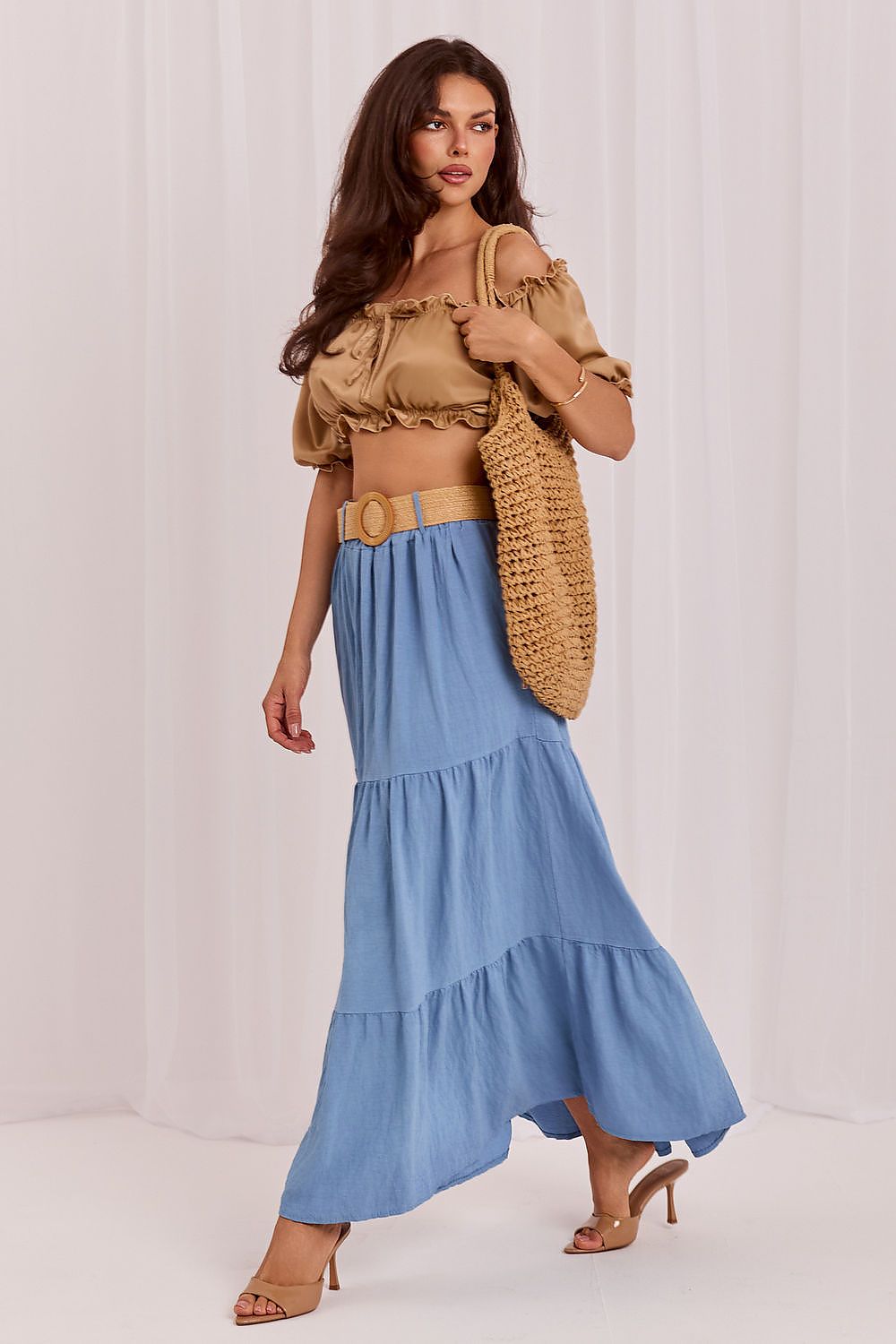  Fustă lungă model 229812 Italy Moda 