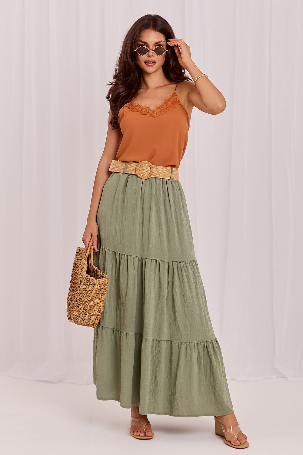  Fustă lungă model 229813 Italy Moda 