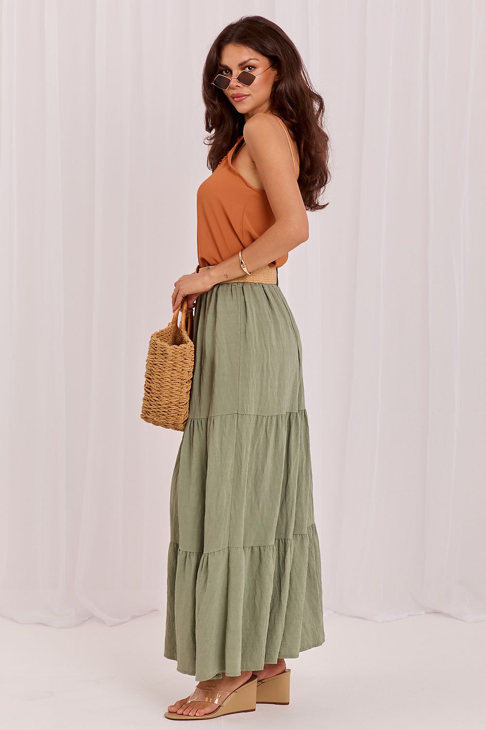  Fustă lungă model 229813 Italy Moda 