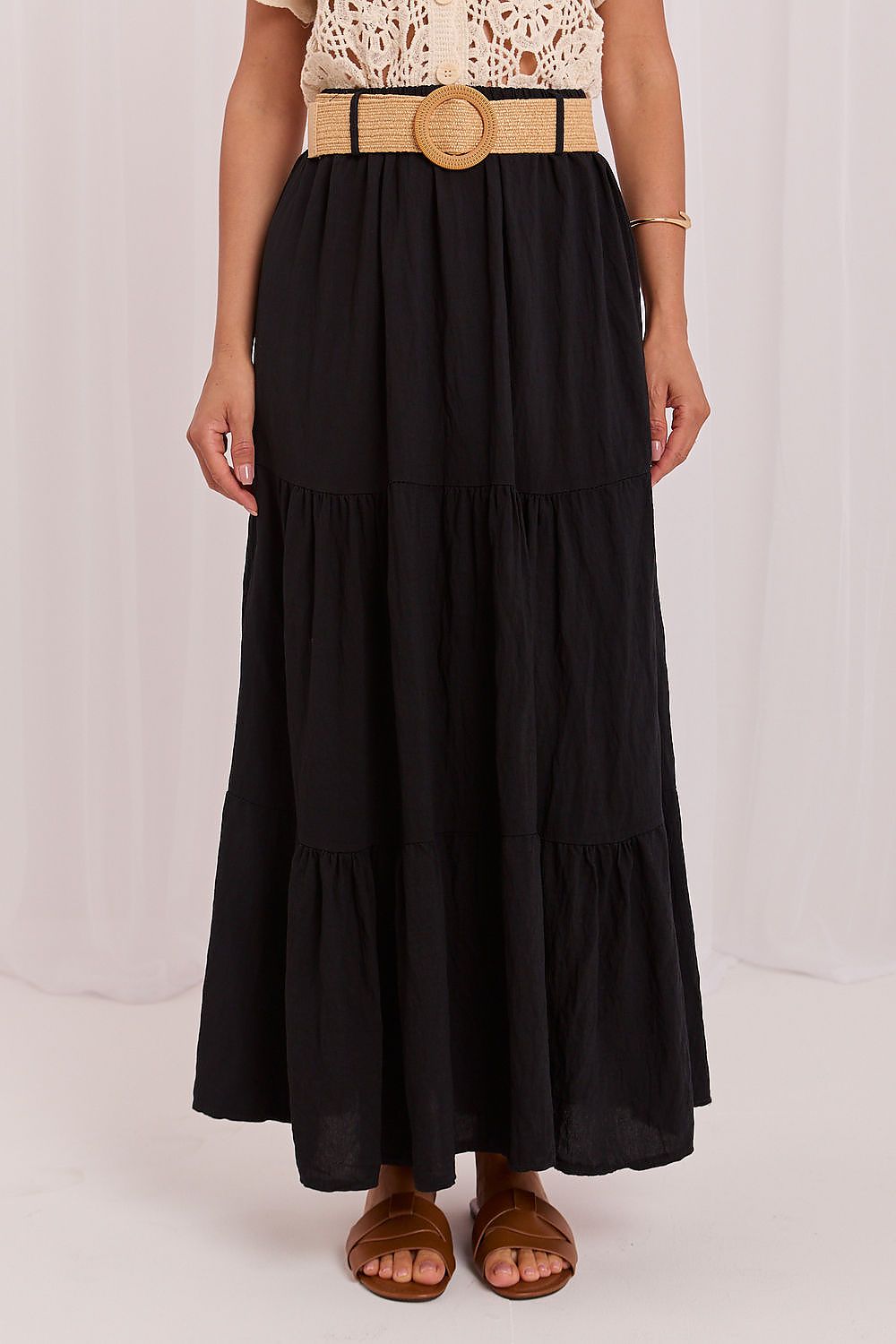  Fustă lungă model 229814 Italy Moda 