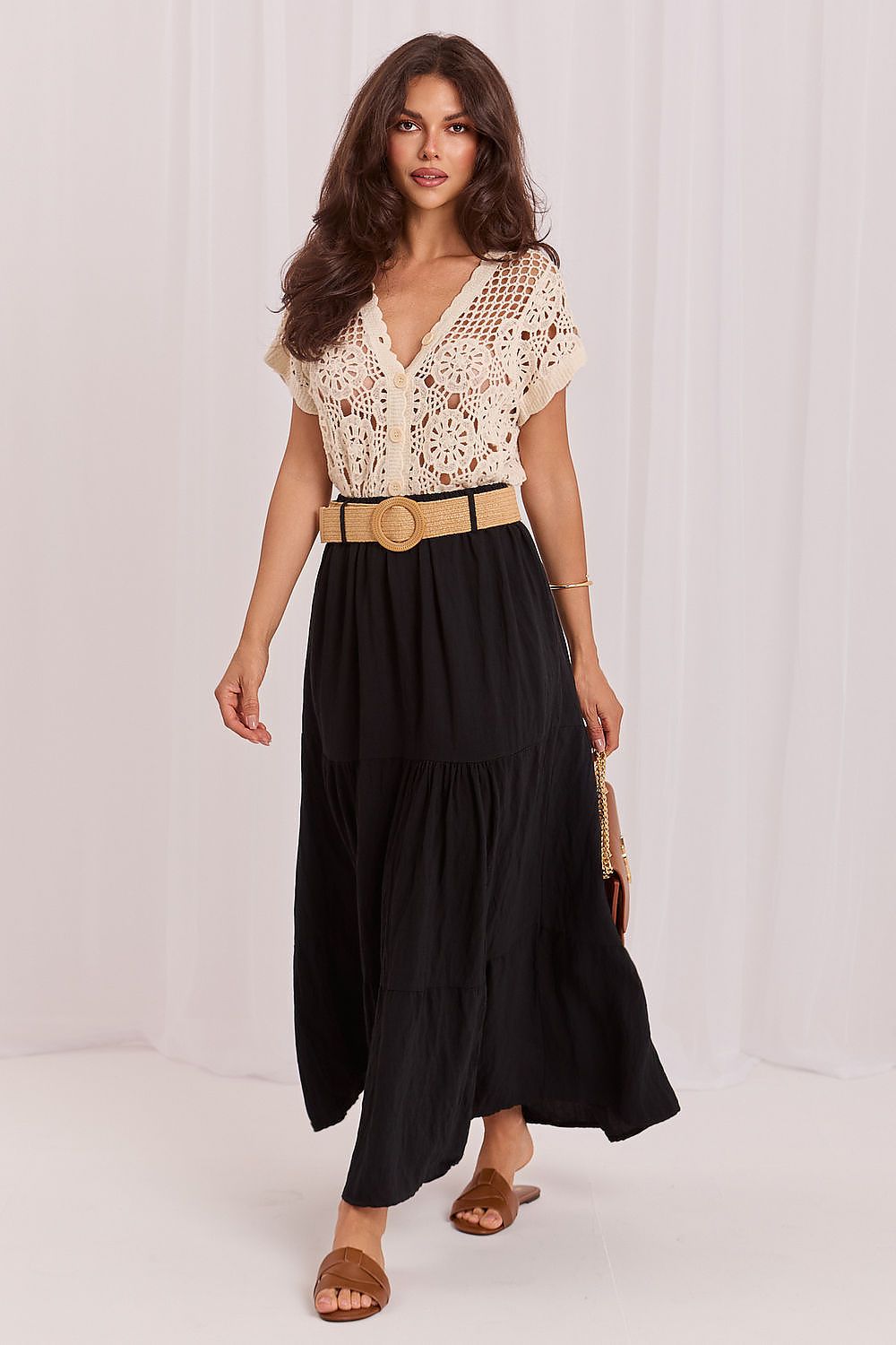  Fustă lungă model 229814 Italy Moda 