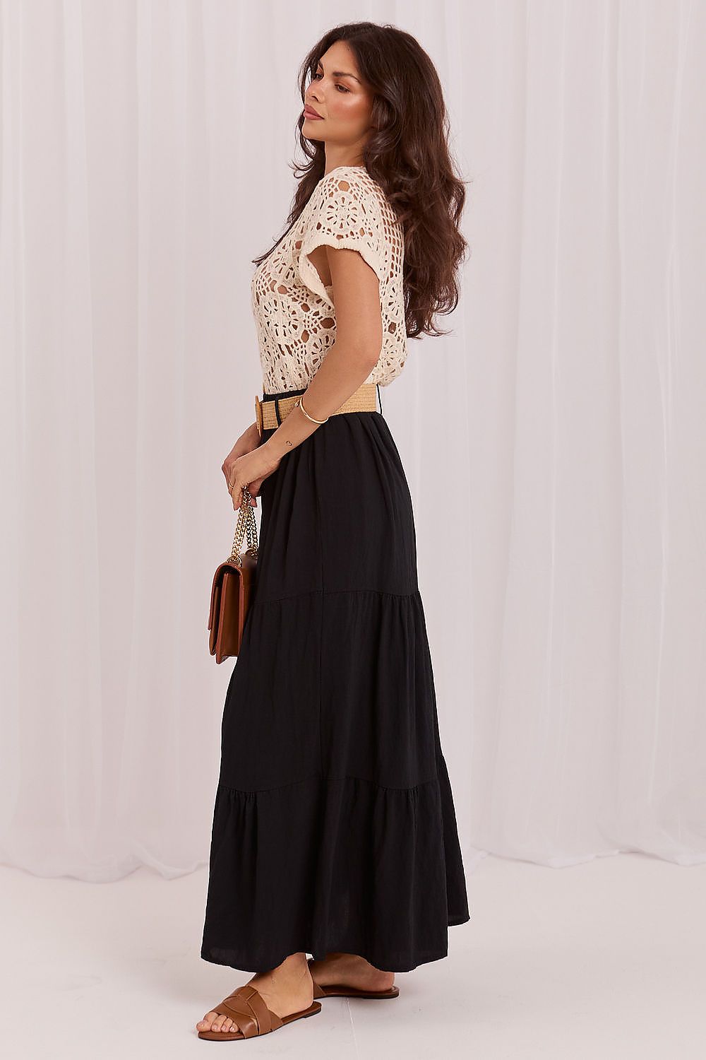  Fustă lungă model 229814 Italy Moda 