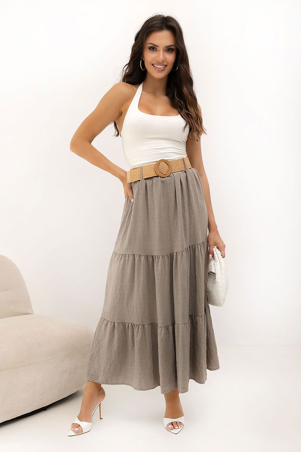  Fustă lungă model 229932 Italy Moda 