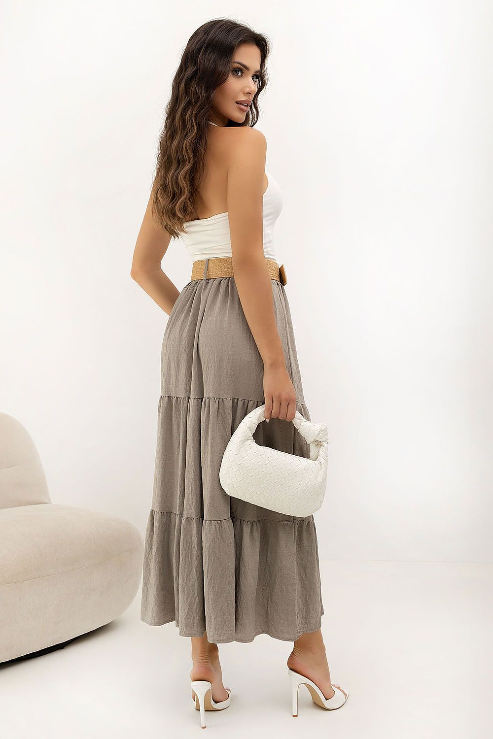  Fustă lungă model 229932 Italy Moda 