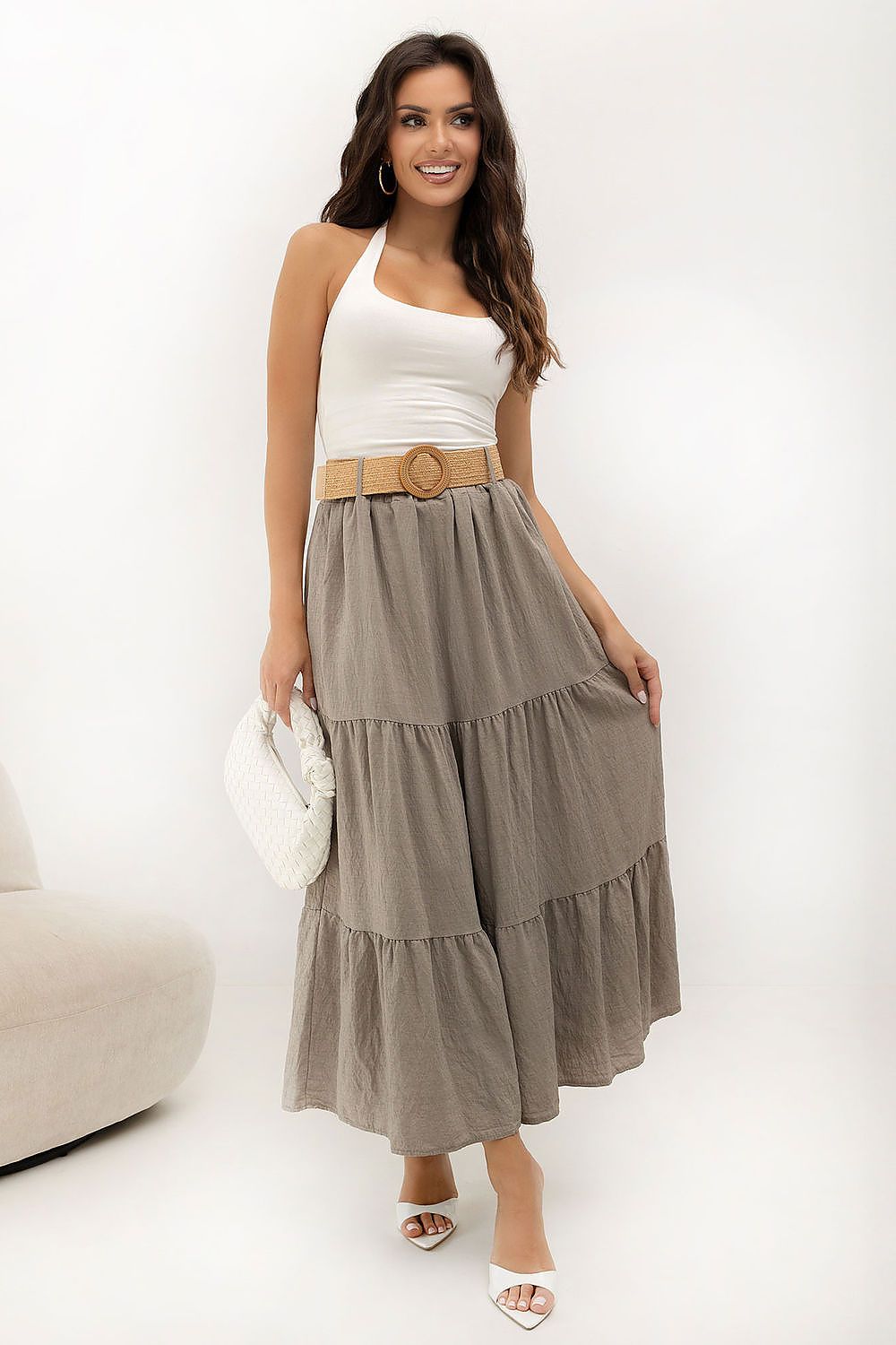  Fustă lungă model 229932 Italy Moda 