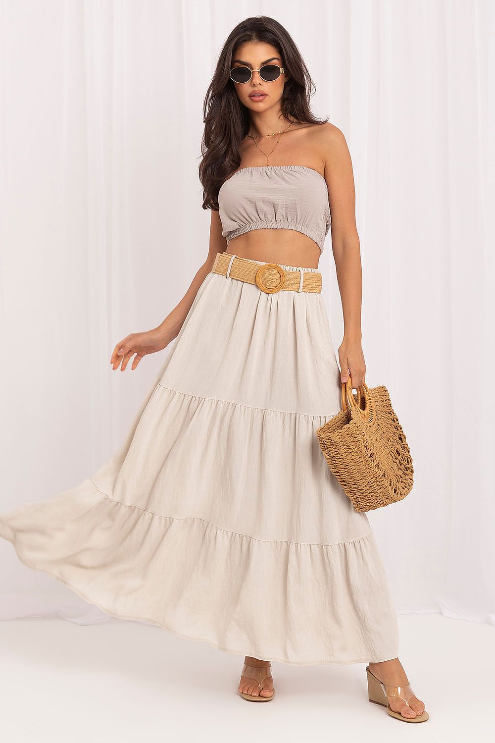  Fustă lungă model 229935 Italy Moda 
