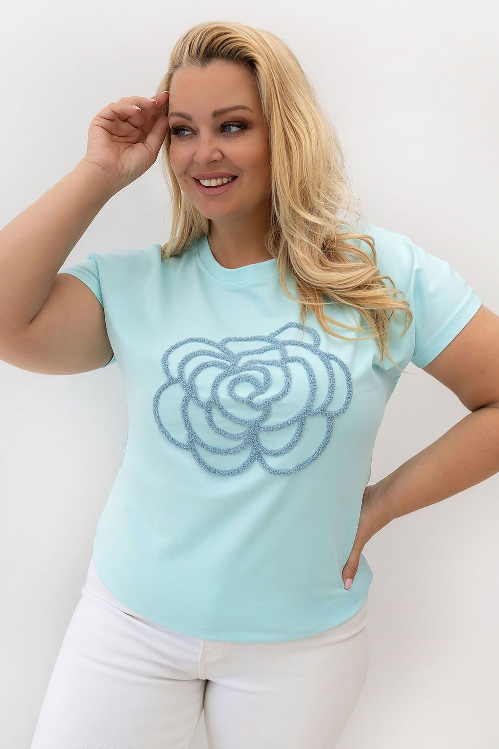  T-shirt marime plus model 230448 Relevance 