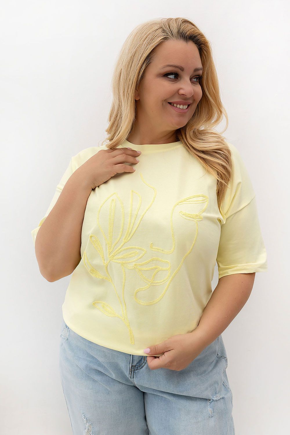 T-shirt marime plus model 230452 Relevance 