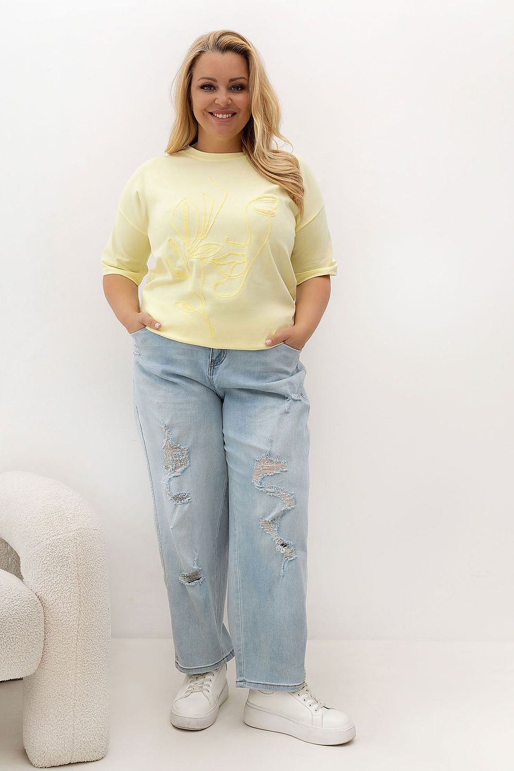  T-shirt marime plus model 230452 Relevance 