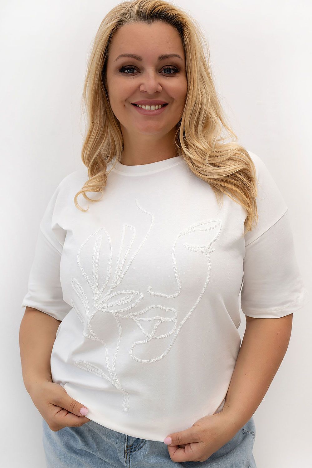  T-shirt marime plus model 230455 Relevance 