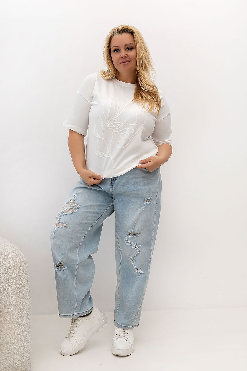  T-shirt marime plus model 230455 Relevance 