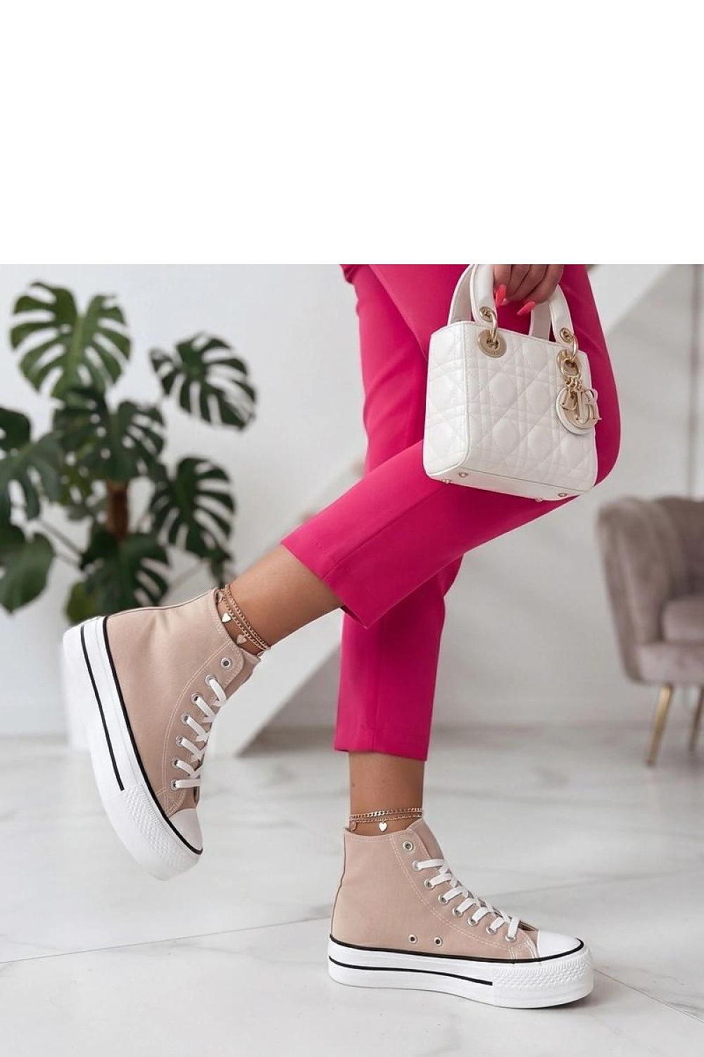  Adidași cu platformă model 230467 Solea 