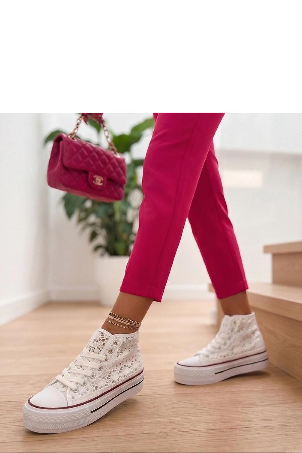  Adidași cu platformă model 230469 Solea 